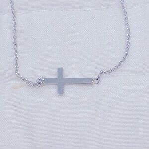 Sterling Silver Cross Pendant Necklace